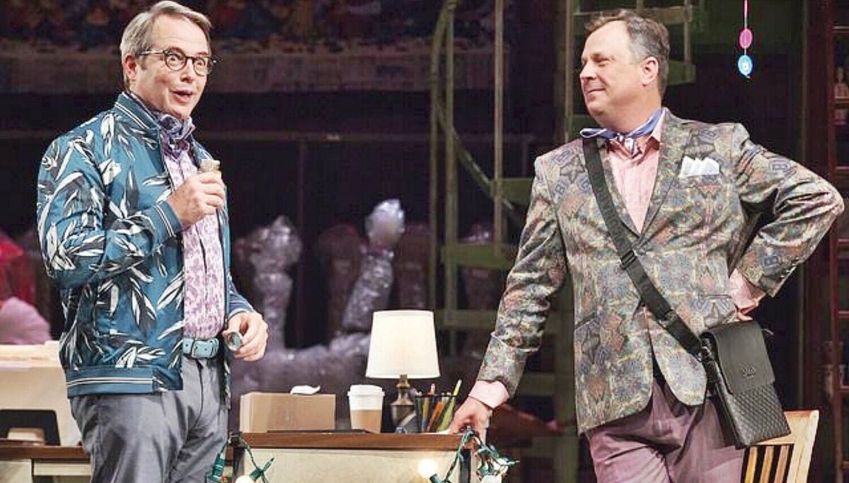 Leaden Review: Brooks Ashmanskas soars above smug, leaden 'The Closet' | Arts ...
