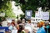 Protesters in Pittsfield call out efforts to restrict voting, support ...