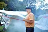 Dalton’s ‘Wild’ Bill Knowles creates Halloween airplane yard display