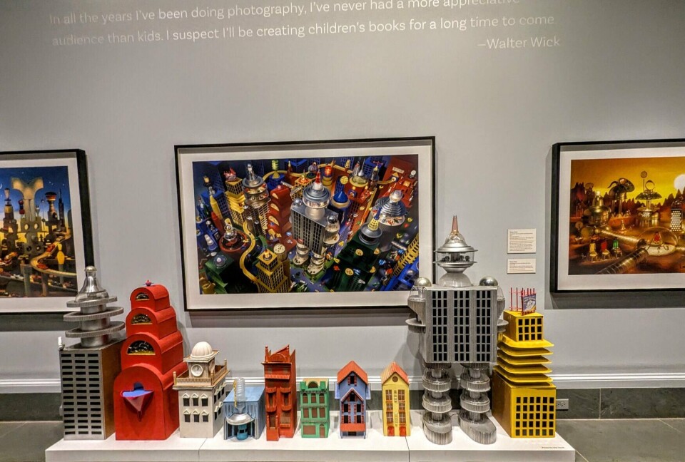 High Tech Rube Goldberg Machine 'I Spy' exhibit at Norman Rockwell Museum reveals the magic of Walter ...